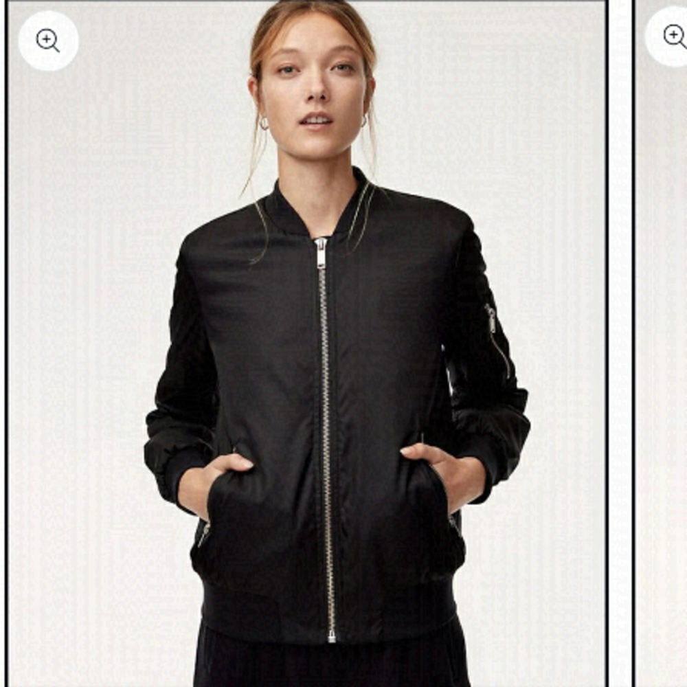 Aritzia Thw Group Babaton Gilman Bomber Jacket